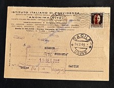 1944 cart. ass. usato  Portogruaro