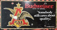 Placa de licença vintage Budweiser comprar usado  Enviando para Brazil