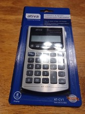 ATIVA / AT-CV1 / Calculadora de conversão / Nova no pacote / 2006 comprar usado  Enviando para Brazil