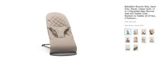 Babybjörn bouncer bliss for sale  Raritan