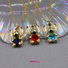 Usado, Colar pingente ponto pequeno monstro suéter corrente presente desenho animado Lilo & Stitch comprar usado  Enviando para Brazil