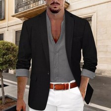 Herren knopf anzugjacke gebraucht kaufen  Leichlingen (Rheinland)