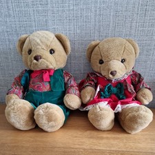 Osos de peluche Allders papá y mamá. segunda mano  Embacar hacia Mexico