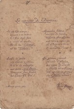 D1818 cartolina canzone usato D1818 cartolina canzone usato  Lugo