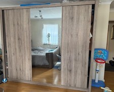Large wardrobe sliding for sale  LIVERPOOL