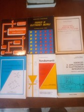 Lotto libri elettronica usato  Livorno