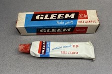 Vintage gleem toothpaste for sale  Wheat Ridge
