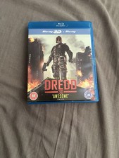 Dredd blu ray for sale  WESTON-SUPER-MARE