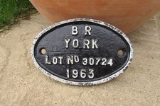 York coach plate for sale  LEIGHTON BUZZARD
