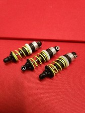 Team Magic T.M. Conjunto de amortecedores de alumínio roscado E4 (2 peças) com molas amarelas GR8 Cond comprar usado Team Magic T.M. Conjunto de amortecedores de alumínio roscado E4 (2 peças) com molas amarelas GR8 Cond comprar usado  Enviando para Brazil