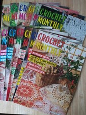 Crochet monthly magazine for sale  MARKET DRAYTON