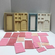 Kit de design de placas de moda e conjunto adicional 1978 Tomy 19 pratos - sem caixa comprar usado  Enviando para Brazil