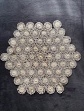 Vintage beige crochet for sale  WREXHAM
