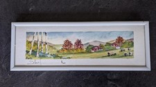 Peinture aquarelle signée d'occasion  Caen