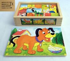 Jeu cubes bois d'occasion  Bischwiller
