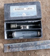 Vintage hypodermic syringe for sale  MARKET RASEN