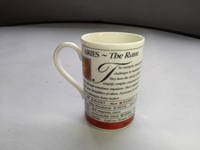 Aries zodiac mug for sale  ALLOA
