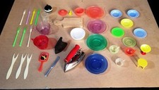 Stoviglie giocattolo plastica usato  Italia