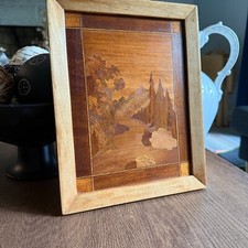 Vintage wood marquetry for sale  Canton