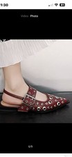 Beautiful burgundy studded for sale  KEIGHLEY