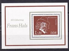 Briefmarken  DDR 400. Geburtstag von Frans Hals MI Block 61 ** comprar usado  Enviando para Brazil