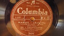 Disque vinyle phonographe d'occasion  Marseille V