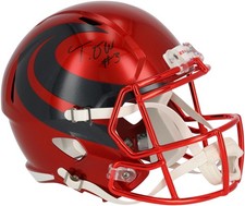Réplica capacete Tank Dell Houston Texans autografado 2024 velocidade alternativa, usado comprar usado  Enviando para Brazil