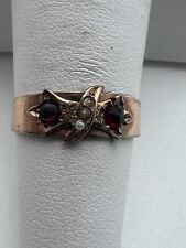 Antique victorian rhodolite for sale  Clinton Township