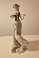 feeding lladro goose girl for sale  LONDON