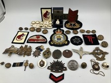Military badges pins for sale  LEEDS