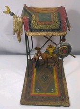 Abajur de mesa antigo austríaco pintado a frio Spelter Bergman??...Início dos anos 1900 - Leia! comprar usado  Enviando para Brazil