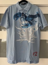Camisa polo masculina Ralph Lauren azul 2006 estampa lagosta - Tamanho médio M rara! comprar usado  Enviando para Brazil