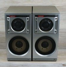 Akai pair bookshelf for sale  BURY