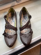 Braune pumps gr40 gebraucht kaufen  Menslage