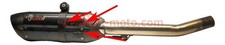 echappement bandit 650 d'occasion  Gergy