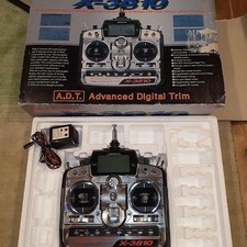 Transmissor Jr Propo avião controlado por rádio X-3810 comprar usado  Enviando para Brazil