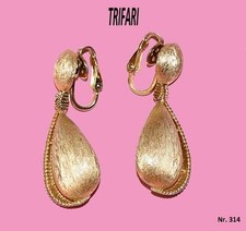 Trifari coppia orecchini usato  Ardea