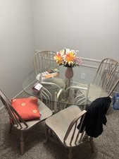 Glass top dining for sale  Fort Wayne