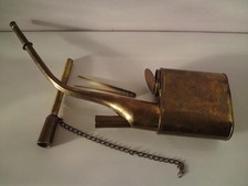 República da China - cachimbo de água antigo de latão para fumar tabaco; Shouxing gravado comprar usado  Enviando para Brazil