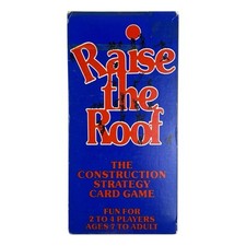 Juego de cartas de estrategia Raise The Roof Construction 1982 completo raro usado en excelente estado segunda mano  Embacar hacia Mexico