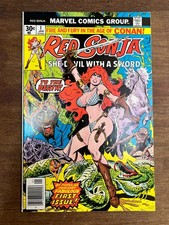 Red Sonja 1 Marvel Comics Roy Thomas Frank Thorne Conan 1977 comprar usado  Enviando para Brazil