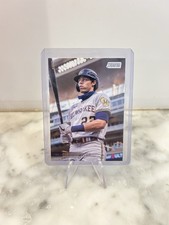Variação de foto 2021 Topps Stadium Club Christian Yelich SP comprar usado  Enviando para Brazil