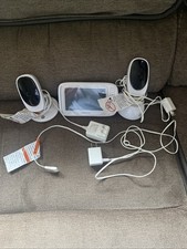 Monitor de vídeo bebê Motorola Comfort 50 e 75 5"" com pan scan 2 câmeras comprar usado  Enviando para Brazil