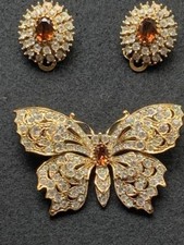 Ciro butterfly brooch for sale  MACCLESFIELD