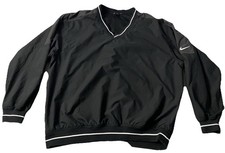 Suéter de golfe Nike masculino XL preto vintage pulôver jaqueta corta-vento Swoosh comprar usado  Enviando para Brazil