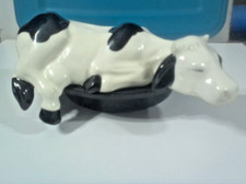 Ceramic holstein sleeping for sale  Lime Springs