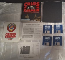 Kryzys na Kremlu 1991: gra na PC Spektrum HoloByte IBM 3,5" Dyskietka Big Box na sprzedaż  Wysyłka do Poland