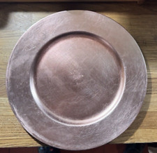 Metallic charger plates for sale  LLANDRINDOD WELLS