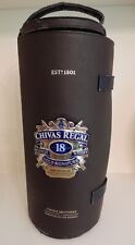 Estojo de couro marrom Chivas Regal Scotch Whisky 18 anos - Vazio comprar usado  Enviando para Brazil