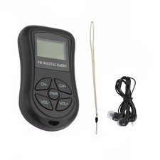 Fone de ouvido som áudio estéreo DSP receptor FM conferência e ensaio 60-108 MHz comprar usado  Enviando para Brazil